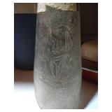 Mixed Kitchen Lot - Frying Pan, Vintage Ketchup Bottle, Thermos, Etc.