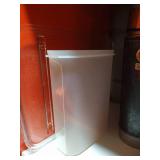 Mixed Kitchen Lot - Frying Pan, Vintage Ketchup Bottle, Thermos, Etc.