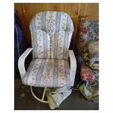(5) Mixed Patio Chairs with Cushions & Covers
