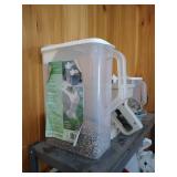 Metal Shelf & Contents