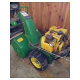 John Deere 826 Snowblower with Electric Start