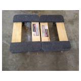 (2) 18" x 12" Hardwood Dollies