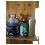 Shelf of Misc. Fluids