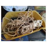 Metal Shelf & Contents