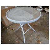 Glass Top Patio Table