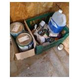 Stains, Paint, Paint Brushes, Etc.