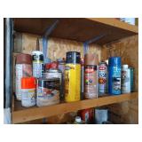 Stains, Paint, Paint Brushes, Etc.