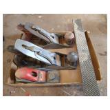 (3) Hand Planers & Rasp