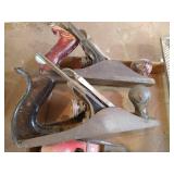 (3) Hand Planers & Rasp