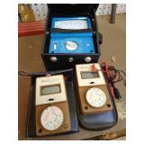 (3) Vintage Multimeters