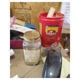 2 Shelves of Tools, Hardware, & Misc.