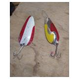 (2) Vintage Muskie Lures