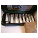 Craftsman Pneumatic Brad Nailer, Deep Sockets, Ratchets, & Screw Driver