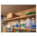 Wall of Misc. Fluids & Paper Products