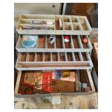 1.5 Ton Hydraulic Jack, Fishing Tackle, Etc.