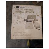 Electric Airless Sprayer, Plunge Router, & Ratchet Straps