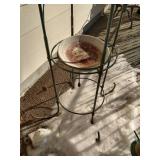 Birdbath & Feeder Stand