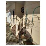 Birdbath & Feeder Stand