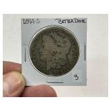 1880-S Silver Morgan Dollar 1880-S Silver Morgan Dollar