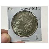 1898 Silver Morgan Dollar 1898 Silver Morgan Dollar