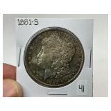 1889 Silver Morgan Dollar 1889 Silver Morgan Dollar