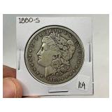 1880-S Silver Morgan Dollar 1880-S Silver Morgan Dollar
