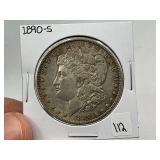 1890-S Silver Morgan Dollar 1890-S Silver Morgan Dollar
