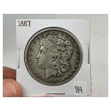 1887 Silver Morgan Dollar 1887 Silver Morgan Dollar