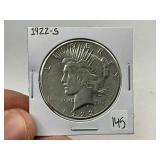 1922-S Silver Peace Dollar 1922-S Silver Peace Dollar