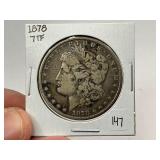 1878 7TF Silver Morgan Dollar 1878 7TF Silver Morgan Dollar