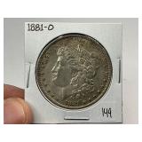 1881-O Silver Morgan Dollar 1881-O Silver Morgan Dollar