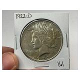 1922-D Silver Peace Dollar 1922-D Silver Peace Dollar