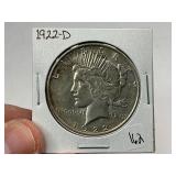 1922-D Silver Peace Dollar 1922-D Silver Peace Dollar