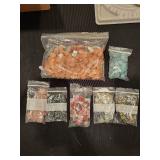 Collection of Polished Assorted Gemstone Beads for Jewelry Making