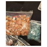 Collection of Polished Assorted Gemstone Beads for Jewelry Making
