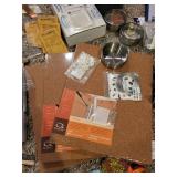 Large Jewelry Making and Beading Supplies Lot with Tools and Storage Bin
