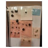 Binder Collection of Assorted Loose Gemstone Cabochons and Cut Stones