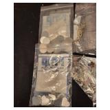 Collection of Beading Supplies and Jewelry Making Components