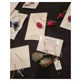 Collection of Artisan Gemstone Earrings Assorted Styles