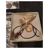 Artisan Handmade Jewelry Lot Assorted Earrings Bangles Pendants