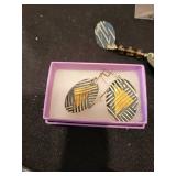 Artisan Sterling Silver and Mixed Metal Jewelry Collection with Earrings and Pendants