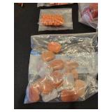 Collection of Assorted Semi-Precious Stone Beads and Findings for Jewelry Making