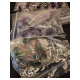 Collection of Purple and Lavender Stone and Glass Beads for Jewelry Making