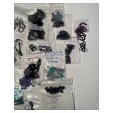 Lot of Assorted Gemstone Beads and Strands - Iolite, Fluorite, Labradorite, Others