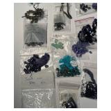 Lot of Assorted Gemstone Beads and Strands - Iolite, Fluorite, Labradorite, Others