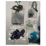 Lot of Assorted Gemstone Beads and Strands - Iolite, Fluorite, Labradorite, Others