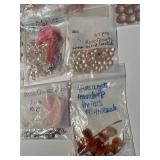 Collection of Loose Gemstone Beads and Cabochons Assorted Shapes and Sizes