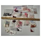 Collection of Loose Gemstone Beads and Cabochons Assorted Shapes and Sizes