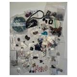Large Mixed Lot of Artisan Beads and Jewelry Findings