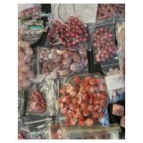 Assorted Gemstone and Glass Beads Crafting Lot